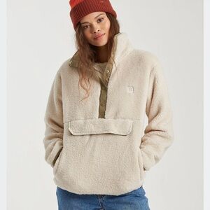 Billabong A/DIV Switchback Sherpa Fleece Sweatshirt M
